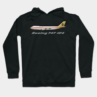 Continrntal 747-100 Tee Shirt Version Hoodie